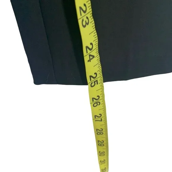 Club Monaco Black Career Dress Straight Leg Pants Size 00 - Picture 9 of 10